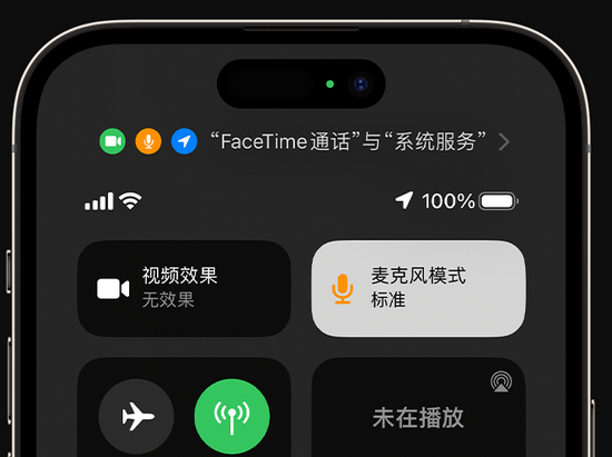 岑溪苹果授权维修网点分享iPhone在通话时让你的声音更清晰 