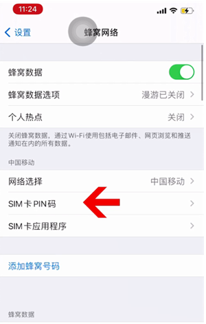 岑溪苹果14维修网分享如何给iPhone14的SIM卡设置密码 