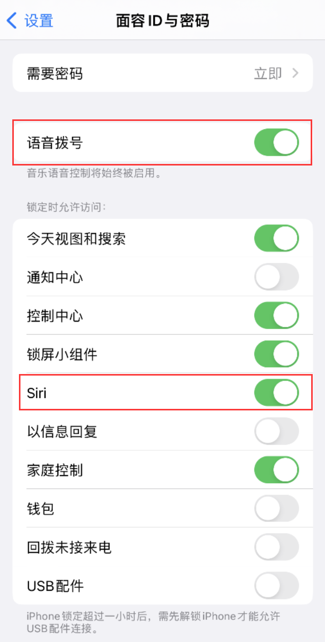 岑溪苹果维修网点分享不解锁 iPhone 的情况下通过 Siri 拨打电话的方法 