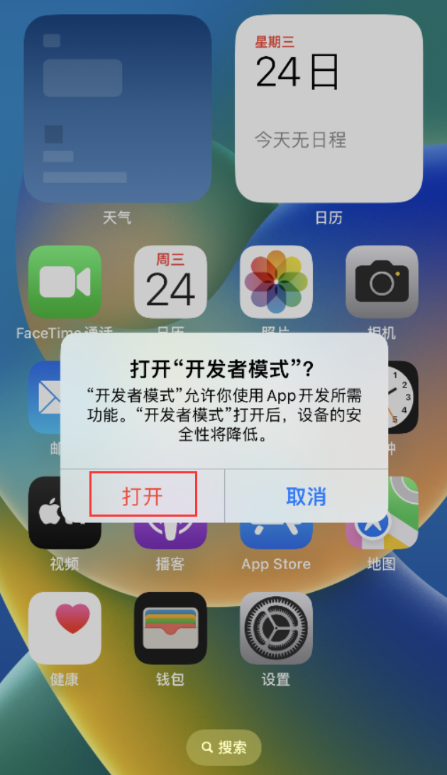 岑溪苹果手机维修分享如何打开开发者模式 